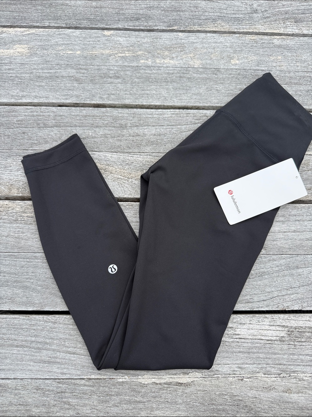 Lululemon Wunder Train High-Rise Tight 25" Black leggings size 4 NWT 🖤
